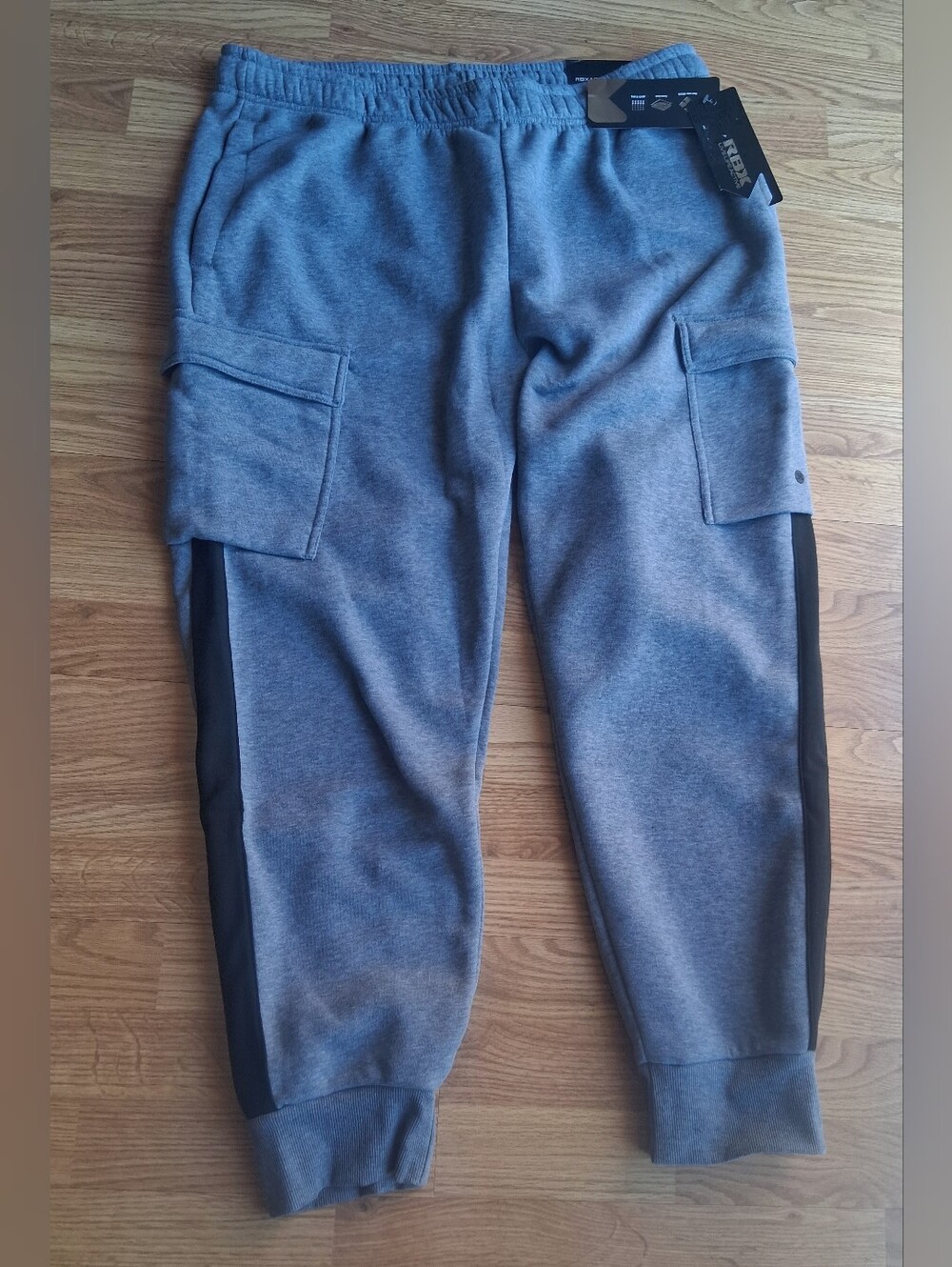 NWT Mens Big &  TALL Gray Sweatpants By RBX Active Sz 2X MSRP $78